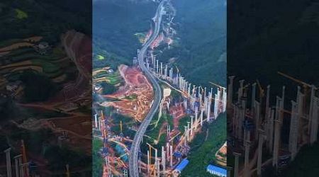 MEGA BRIDGE CONSTRUCTION 2025 || ZHOUJIAHE INTERCHANGE EXPRESS WAY #travel #construction #bridge