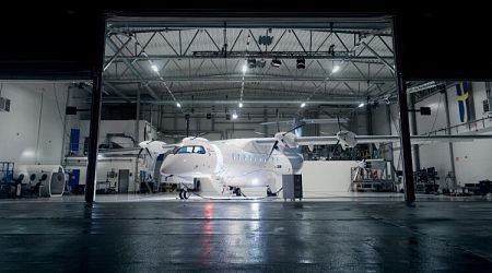 In pictures: Heart Aerospace unveils 30-seater electric aircraft prototype