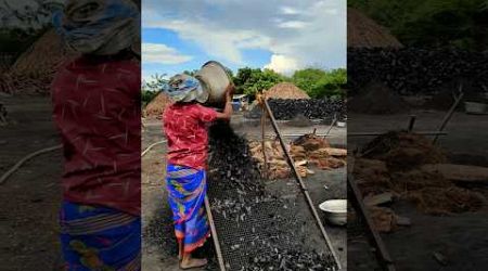 மூட்டத்து கறி || charcoal business. #charcoal #factory #teashop #cosmetics #business #shorts2024