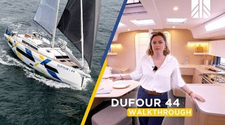 The new Dufour 44 sailboat offers modular and innovative spaces / Guided tour