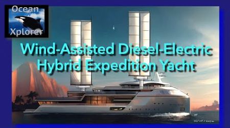 Paul Madden introduces First Wind-Assisted Diesel-Electric Hybrid Expedition Yacht. New Build Ep. 4