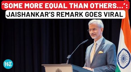 Jaishankar’s Savage Attack Over Foreign Nations Speaking On Indian Politics; ‘No Problem But…’