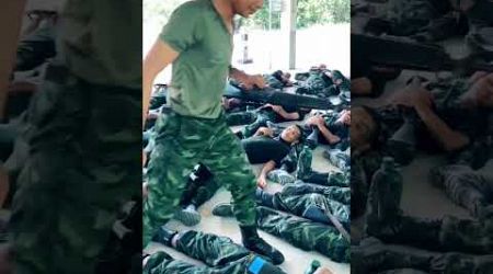 thailand army training #shortvideo