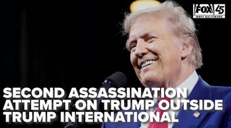 Press conference: second assassination attempt on Trump outside Trump International