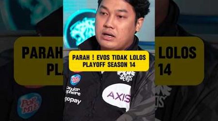 EVOS TIM KEBANGGAAN INTERNATIONAL KITA TIDAK LOLOS PLAYOFF #mplids14 #mobilelegends #shorts #evos