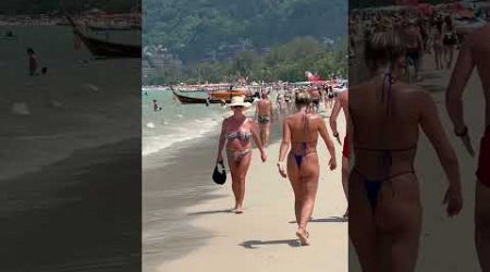 Phuket Beach Sea And Sand -Thailand Summer Holiday Hot Day #phuketbeach #beach