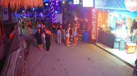 Livecam4k | Green Mango Street Night Life | Hush Bar Koh Samui , Thailand 