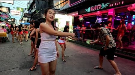 4K Soi 6 Pattaya Wolk 6.00 PM Nightlife Start September 2024