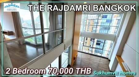 Luxury 2 Bedroom Duplex Condo Unfurnished Bangkok The Rajdamri For Rent 70,000 THB Monthly