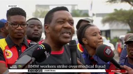 BMW workers in Pretoria strike over medical aid fraud