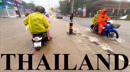 PHUKET Rainy Season \ Flooded Streets THAILAND 