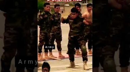 O Bhai army training mein Kitna khatarnak training Diya#popular #funny #hacker #comedy #viral video