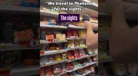 The sights of thailand #thailand #travelshorts #7eleven #711 #backpacking #food #foodie #travel