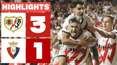 RAYO VALLECANO 3 - 1 CA OSASUNA | RESUMEN LALIGA EA SPORTS