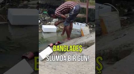 Bangladeş Slumda Bir Gün|SoloBuradaydi #shorts #bangladeş #asya #gezgin #travel #soloburadaydi