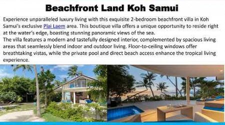 Koh Samui Thailand Rentals