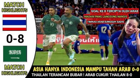 HIGHLIGHTS ! THAILAND vs ARAB [ SKOR 0-9 ] FIFA MATCH DAY 2024 -LANGSUNG JAM 04:00 DINI HARI TADI