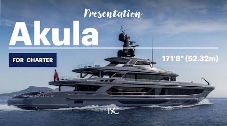 AKULA | The thrilling 172&#39; (52m) Baglietto supercharged yacht | For charter with IYC