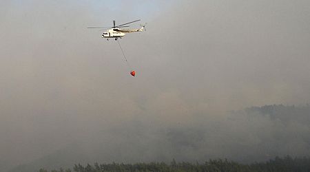 Turkey wildfires raging for a 3rd day, worsened by windy and dry weather