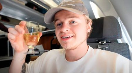 Jeg Fløj Business Class Til USA!