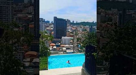 Rooftop pool in Somerset Hotel #Pattaya #Thailand