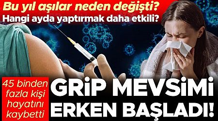 Grip mevsimi erken başladı! Hangi ay aşı yaptırmak daha etkili? Bu yıl aşılar neden değişti?