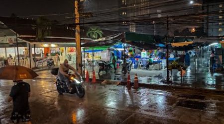 Pattaya Soi Buakhao Heavy Rain And Thunderstorms