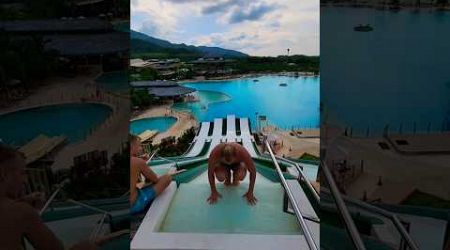 New day - new trick with @OneAquaGuy #pool #phuket #slide #waterpark #flip #lagoon #challenge #lol