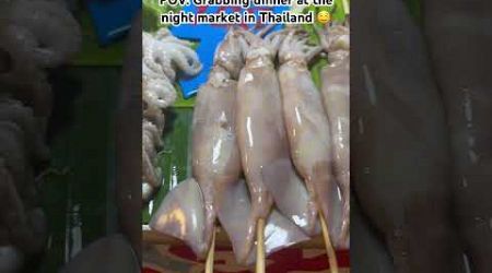 Who wants to go to the night market? #thailand #thailandtravel #pattaya #streetfood #market #food