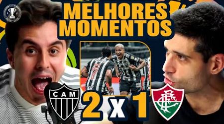 Atlético-MG ELIMINA Fluminense e tá na semifinal da LIBERTADORES