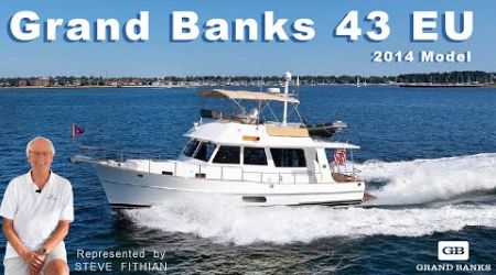 Grand Banks 43 Europa 2014 ‘PEACE’ Walkthrough Yacht Tour with Steve Fithian