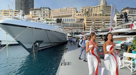 SPECTACULAR MONACO YACHT SHOW 2024 - DAY 1 @emmansvlogfr