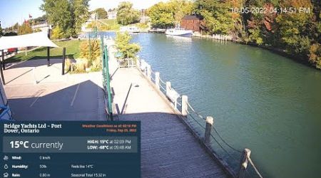 Bridge Yachts Ltd - Riverfront Park Live Stream - Port Dover, ON