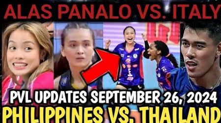 PHILIPPINES VS. THAILAND AVC 2024 SEPTEMBER 26, 2024! PVL LATEST UPDATE TODAY! #pvl2024 #creamline