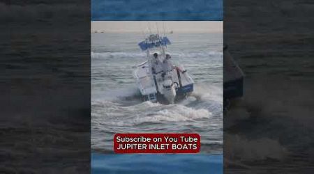 BOATS IN 4K AT JUPITER INLET #roughinlets #jupiterinletboats #florida #boating