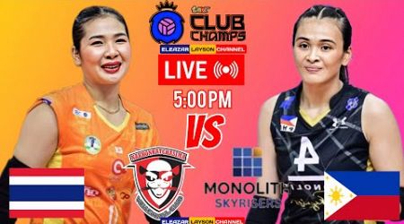 PHILIPPINES vs THAILAND | 2024 ASIAN WOMEN&#39;S VOLLEYBALL CHAMPIONSHIP LIVE SCORES