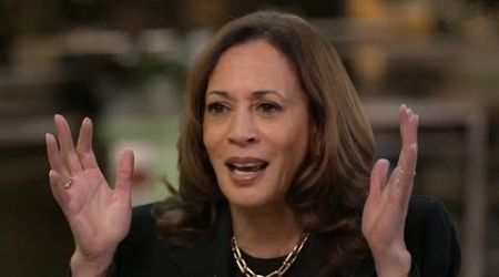 The moment Kamala Harris ‘glitched’ during MSNBC interview