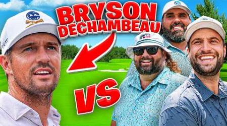 Our Epic 18 Hole Match With Bryson DeChambeau!