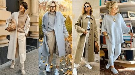 Cozy and Chic Wardrobe Ideas for AUTUMN-WINTER |Fall Fashion Trends 2024 | Natural Fashion 50+60+70+