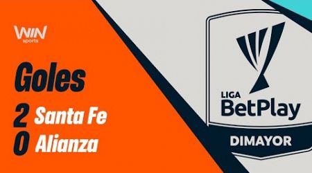 Santa Fe vs. Alianza FC (goles) | Liga BetPlay Dimayor 2024-2 | Fecha 10