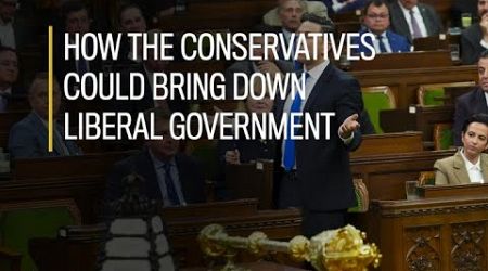 How the Conservatives could bring down Liberal government