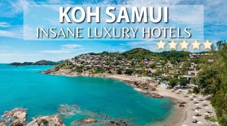 TOP 10 INSANE Luxury 5 Star Hotels in KOH SAMUI, THAILAND | Part 3