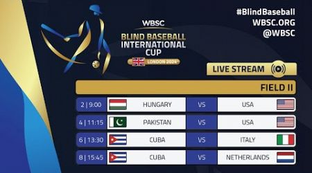 WBSC Blind Baseball International Cup 2024 | Field II