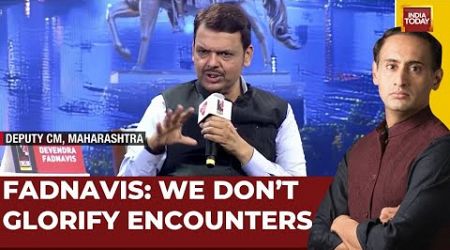 Devendra Fadnavis Exclusive With Rahul Kanwal: From Badlapur To Badla Politics | India Today