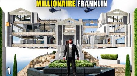 MILLIONAIRE LIFESTYLE OF FRANKLIN | GTA 5 GAMEPLAY #1