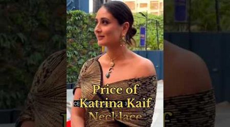 Kareena Kapoor Very Special Necklace Price (cost) #kareenakapoorkhan #fashiontrends #shorts