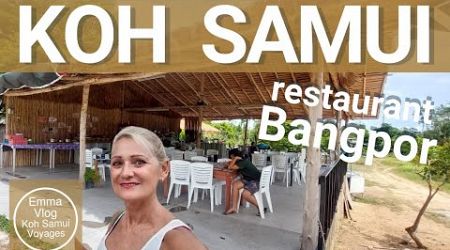 Khanom Jeen et Pad Krapaow Moo dans un restaurant thaï authentique à Koh Samui