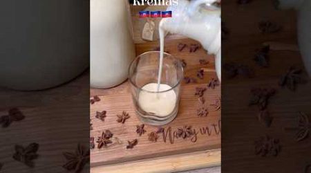 Kremas is a popular drink in Haiti &amp; is served regularly at social events &amp; during the holidays