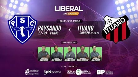 PAYSANDU 1 x 0 ITUANO | AO VIVO E COM IMAGENS DO ESTÁDIO | SERIE B