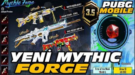 YENİ MYTHIC FORGE | 3.5 GÜNCELLEMESİ KIŞ MODU | YENİ MYTHIC FORGE BEKLENEN SİLAHLAR | PUBG MOBILE